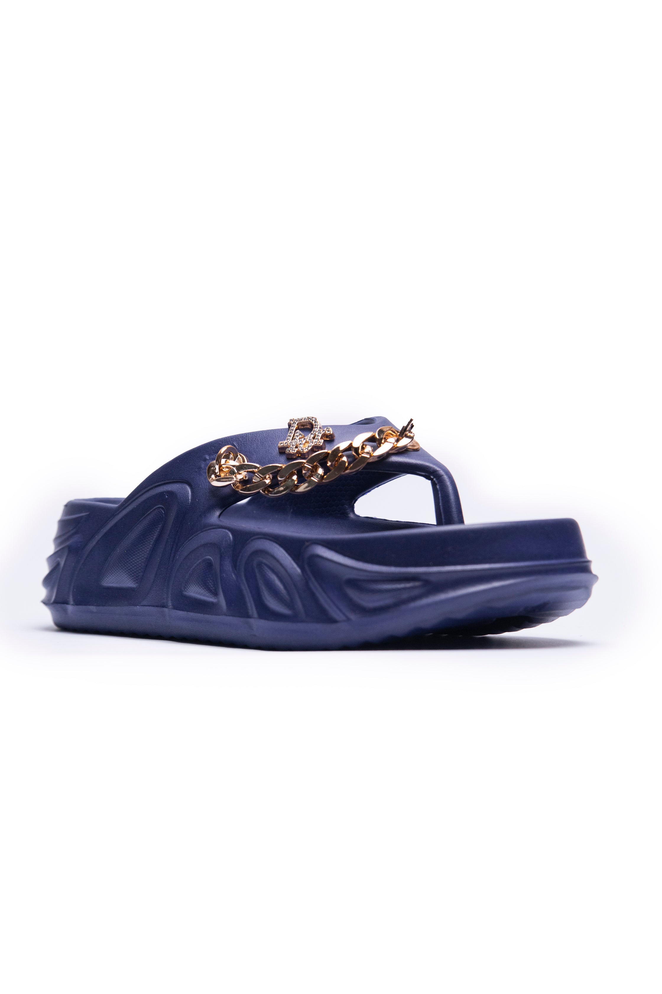 Women’s Casual Platform Slippers Blue