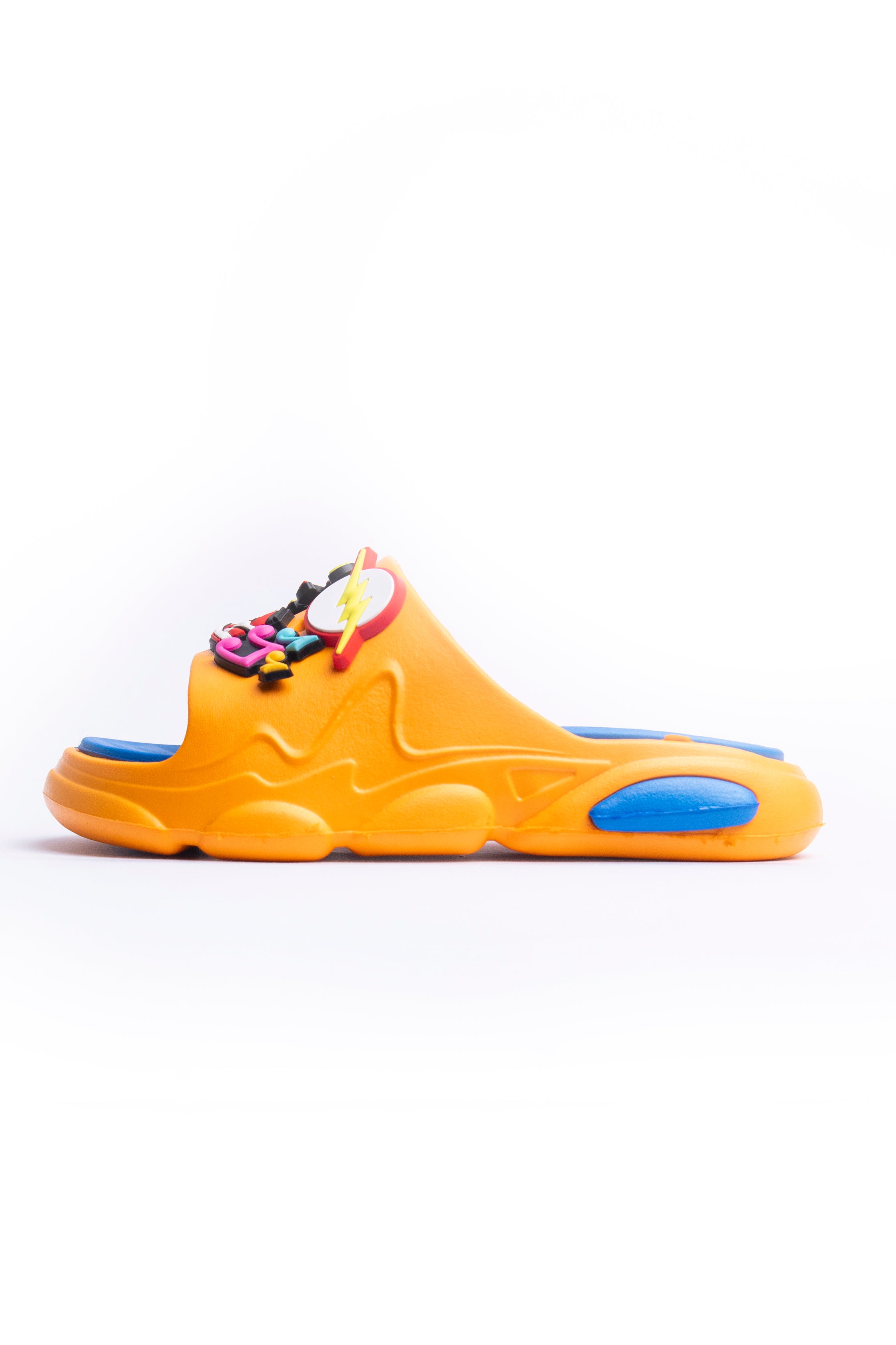 CozyStep PCU Slippers Yellow & Blue